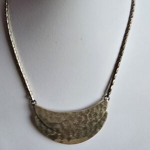 Lucky Brand Gold Crescent Necklace
